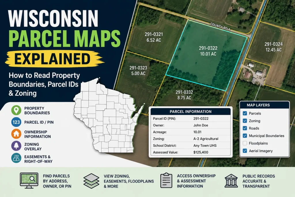 Wisconsin Parcel Maps Explained