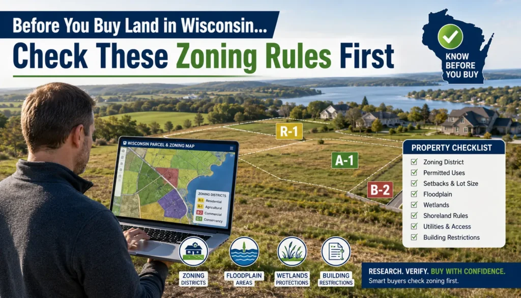How to Check Zoning Laws Before Buying Property in Wisconsin