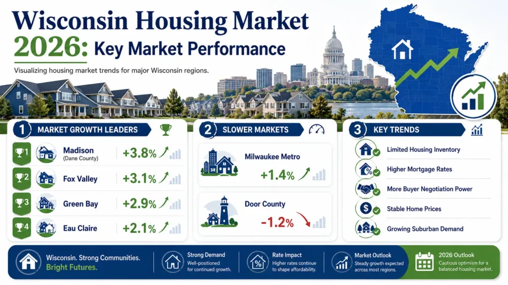 Wisconsin Property Market Trends steps
